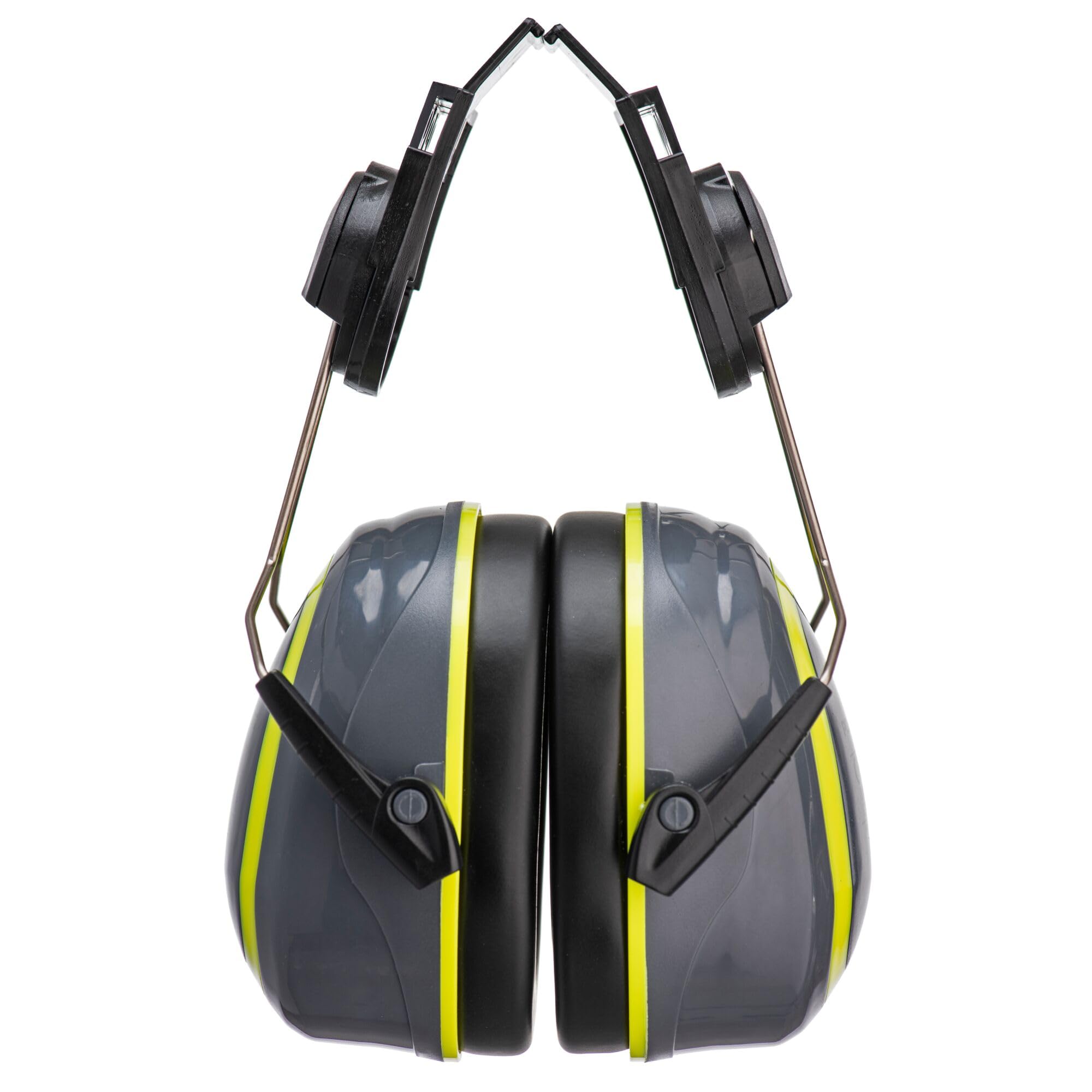 Portwest PW76 HV Extreme Ear Defenders Medium Clip-On Helmet Mounted