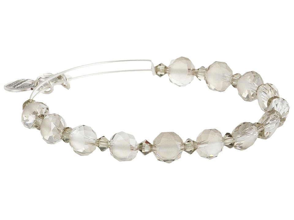 

Alex and Ani Smoke Flare Beaded Bangle (Rafaelian Silver Finish) Bracelet