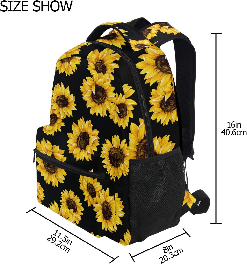 sunflower backpack purse