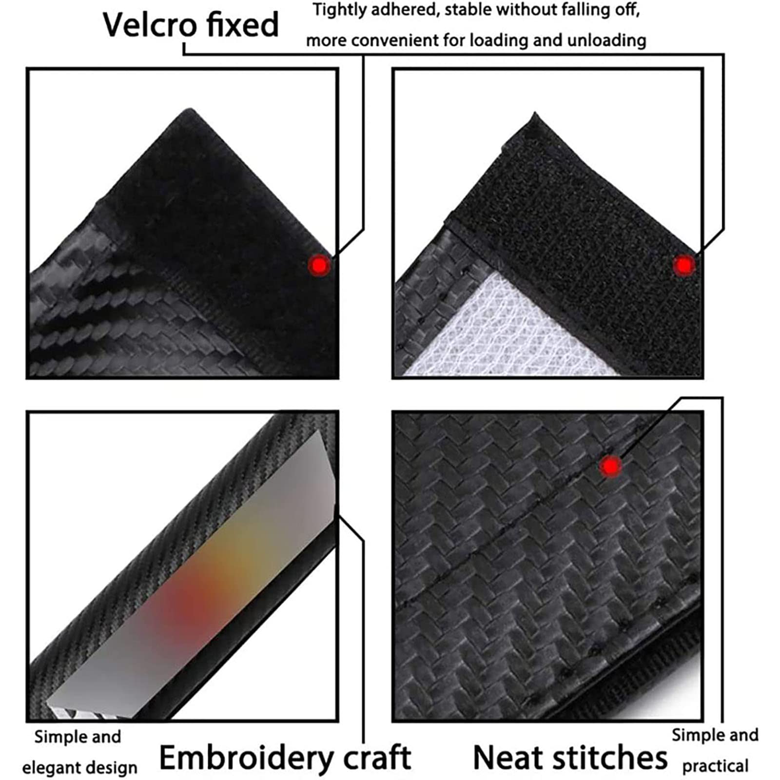 2 Pièces Voiture Rembourrage De Ceinture De Sécurité Pour Mazda 3 Mazda