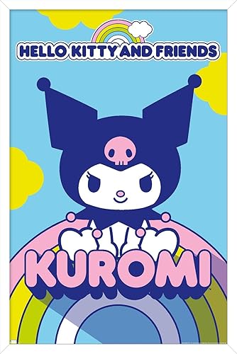 Vista 36 de Trends International Hello Kitty and Friends - Póster de pared Kuromi, 22.37 x 34.00 pulgadas, versión premium sin marco