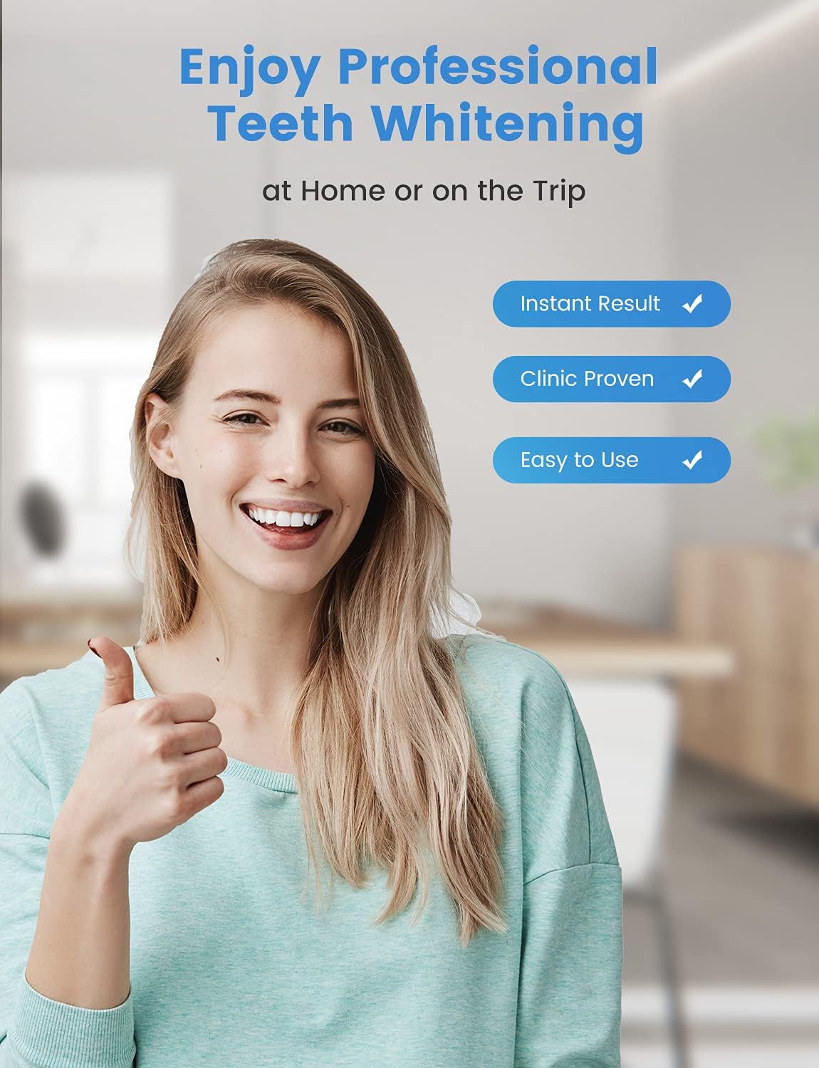 Teeth Whitening Strips for 7 Days Treatments, Effective and Enamel Safe Even for Sensitive Teeth, 14 Stripes : Beauty & Personal Care