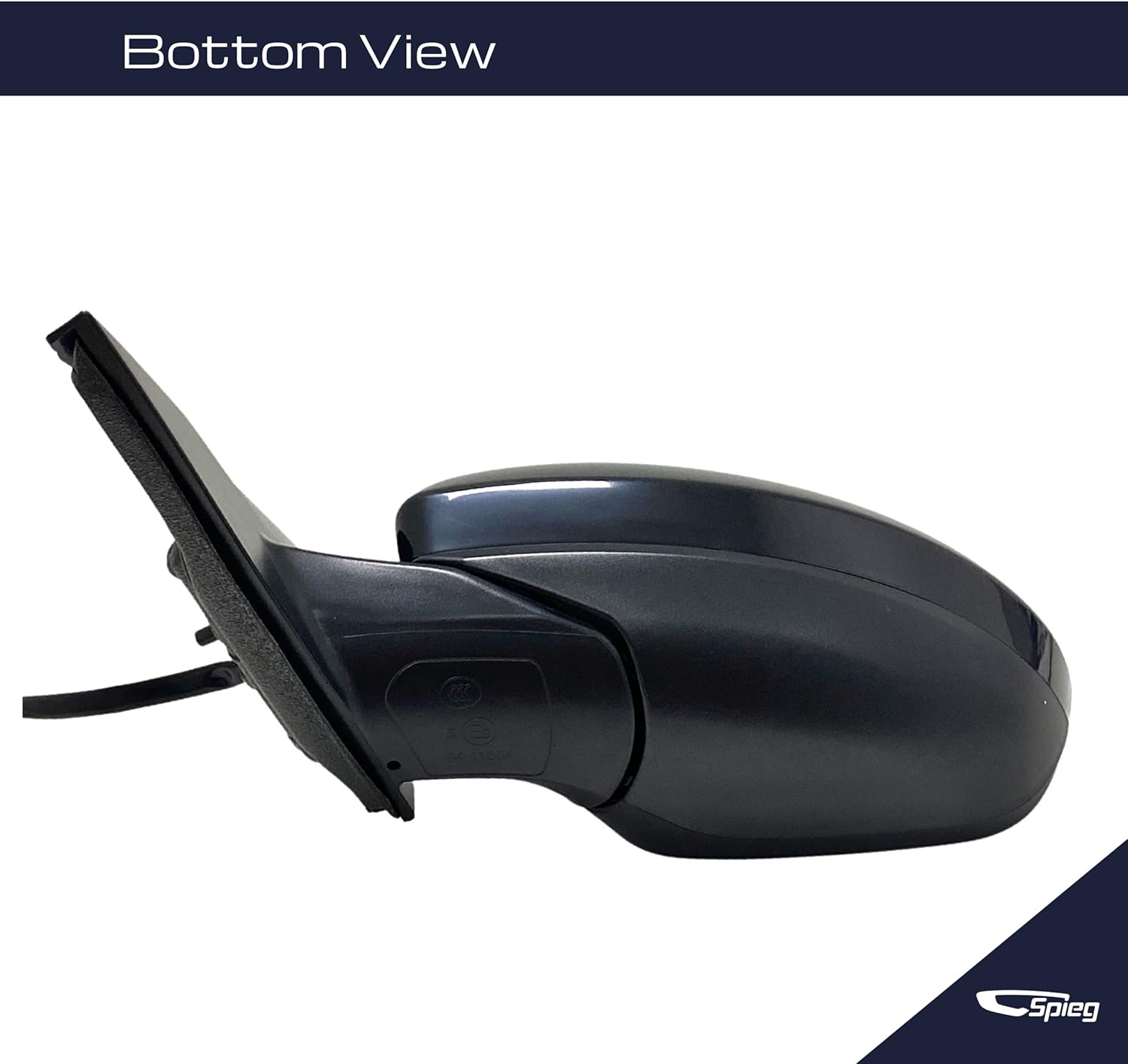 Spieg Driver Side Mirror for 2019-2025 Nissan Altima Power Adj Non-Heated Glass Black 3 Pins Left NI1320311