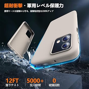 Amazon.co.jp: ZTE Libero 5G IV 用 ケース シリコン 耐衝撃