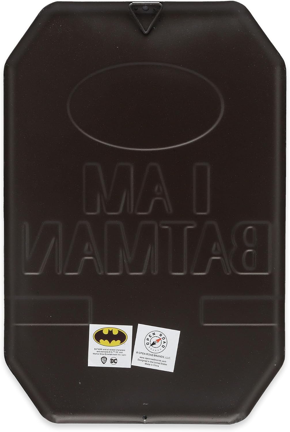 DC Comics Batman I'm Not Saying I Am Batman Embossed Metal Sign image 3