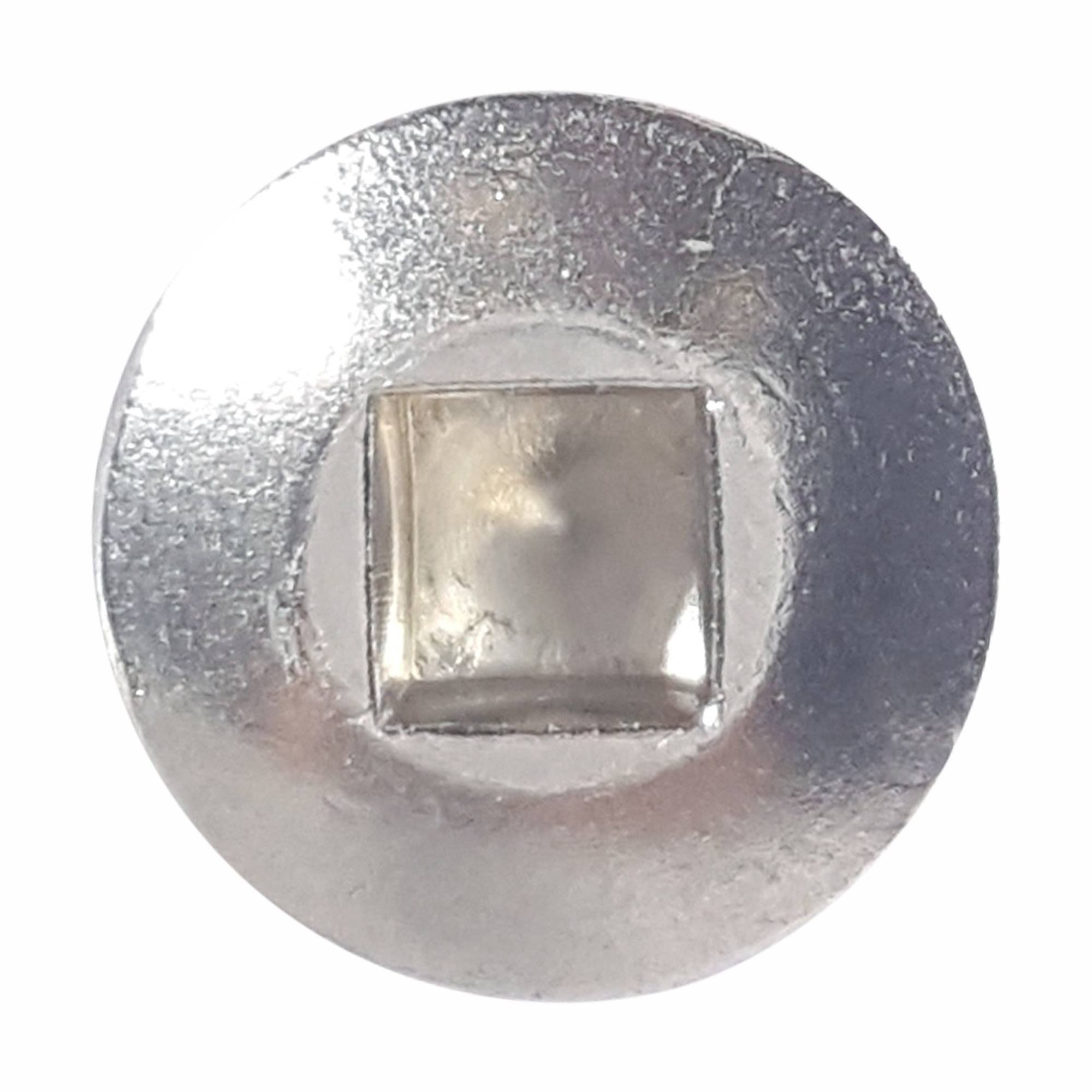 Lot De 250 Vis à Tôle Acier Inoxydable #10 X 1-1/2" - Tête Ovale, Entraînement Carré