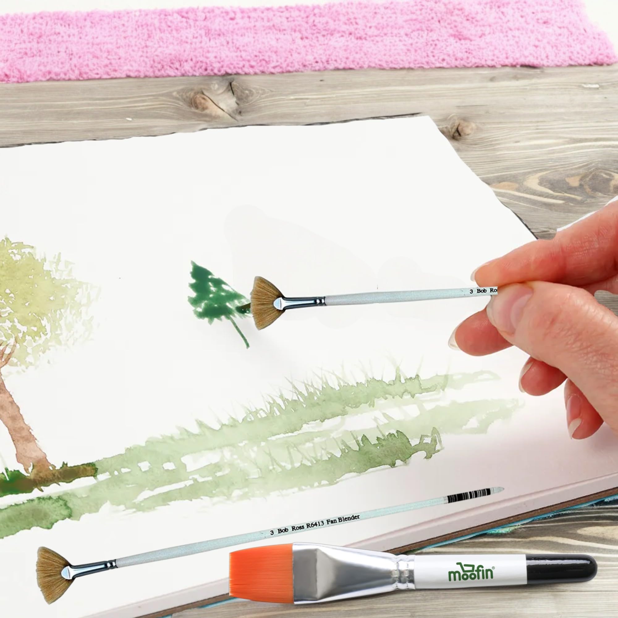 Robert Simmons Signet Brushes 2 fan 408