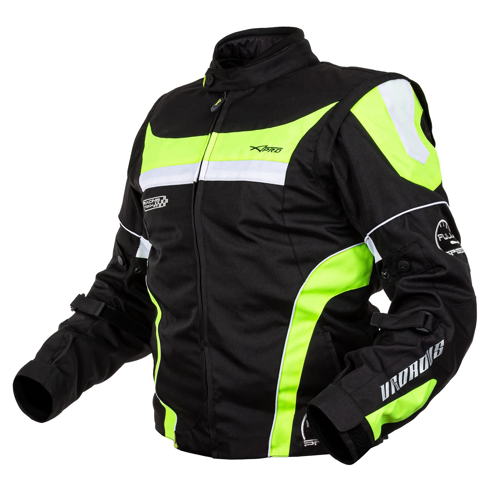 A-pro Motorradjacke für Damen, Nylon, Oxford, Thermoweste, reflektierend