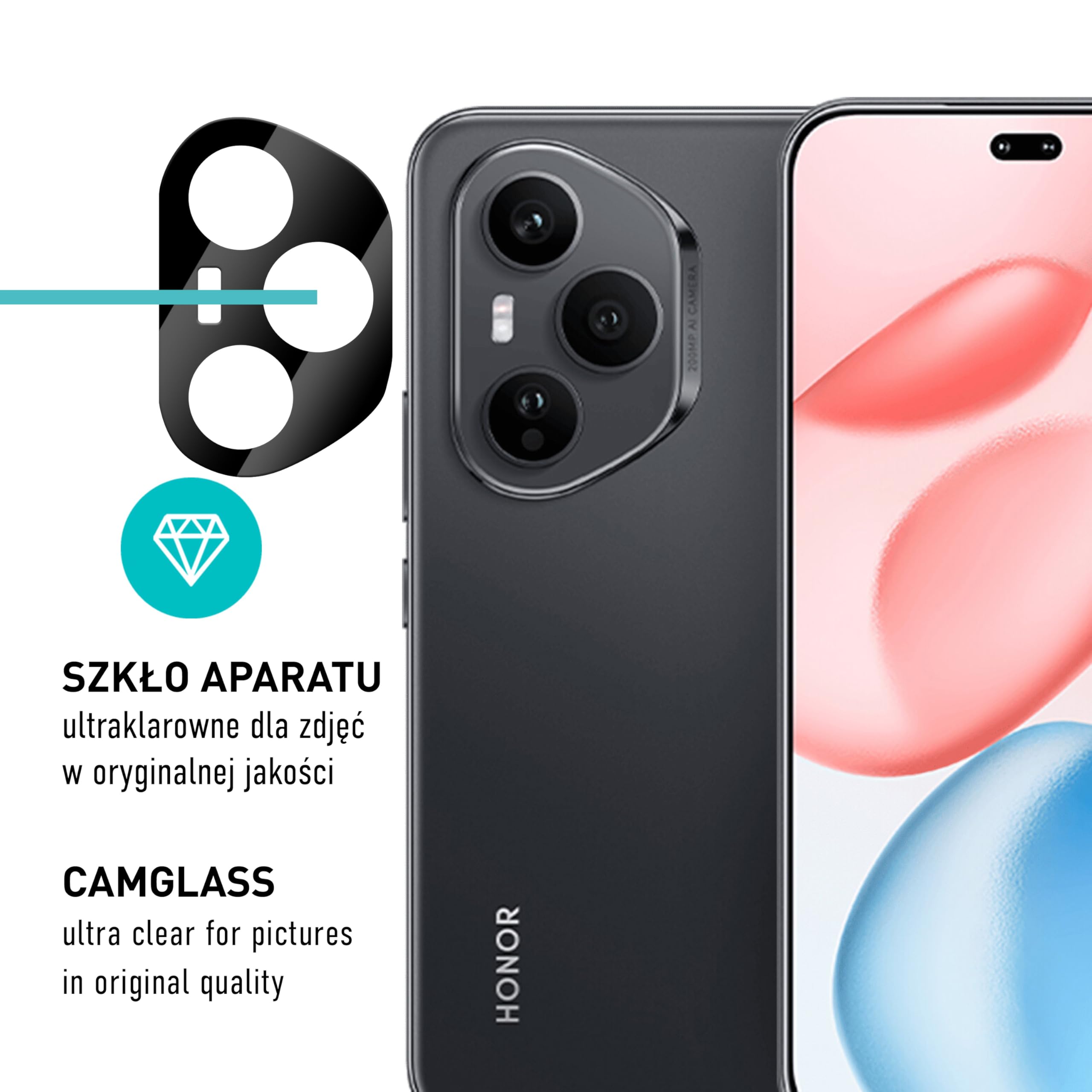 smartect TPU Ochraniacz Ekranu 2 + 2 Sztuki dla Honor 400 Pro | Folia Ochronna + Kamera, Anti-Zarysowania, Ultra-przezroczysta, Bez Pęcherzyków, Anti-Odciski Palców, Przyjazna dla Etui