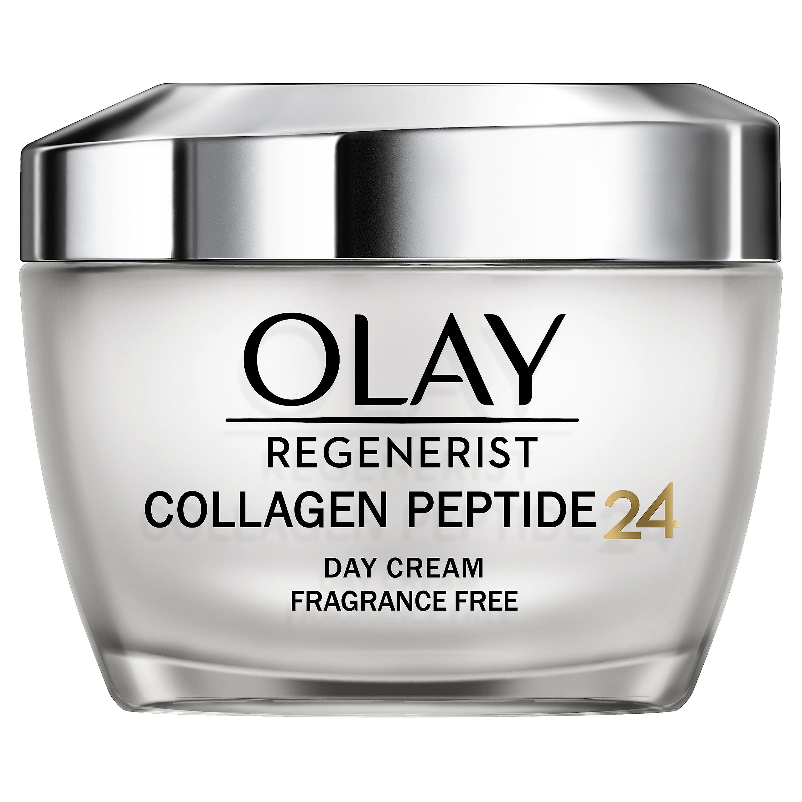 Olay Regenerist Collagen Peptide 24 Crema De Día, Con Péptidos de Colágeno y Niacinamida (Vitamina B3), Piel Fuerte Y Radiante En 14 Días, Sin Perfume, 50ml