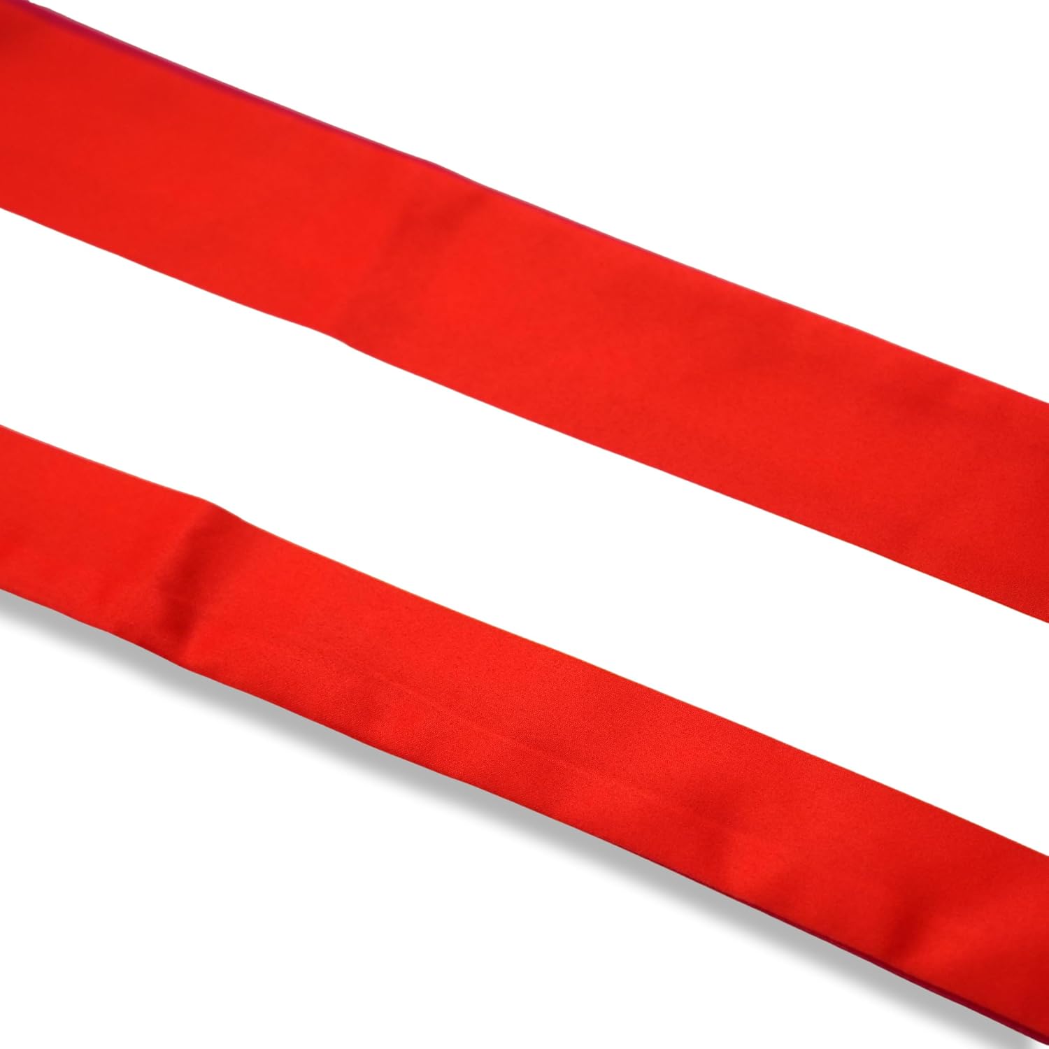 USA And Austria Flag Graduation Stole,Satin Embroidery Graduation Sash for International Students,72 Inch Length.