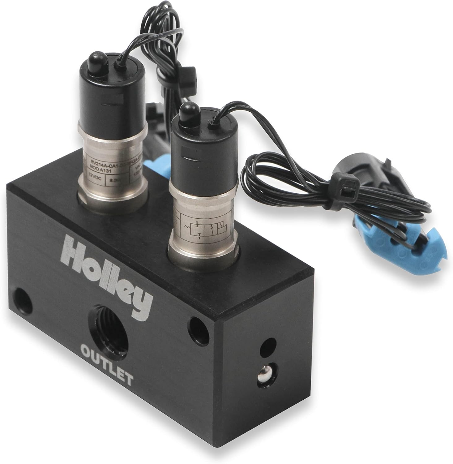 Holley EFI 557-201 High Flow Dual Solenoid Boost Control Kit