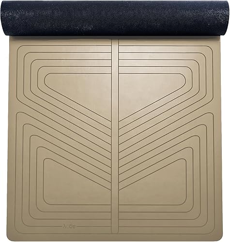 agoy Pro+ Warrior - Esterilla de yoga antideslizante de alta calidad - Diseño ecológico - Alfombrilla de poliuretano con agarre húmedo y seco + -