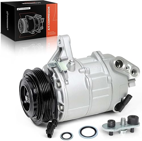 A-Premium Compresor de aire acondicionado de CA con embrague compatible con Chevrolet Silverado 1500 2016-2018 y GMC Sierra 1500 2016-2018, 5.3L disponible en Yaxa Colombia