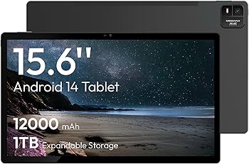 Amazon.com: MESWAO 15.6 吋Android 14 平板電腦,2025 年大型平板電腦