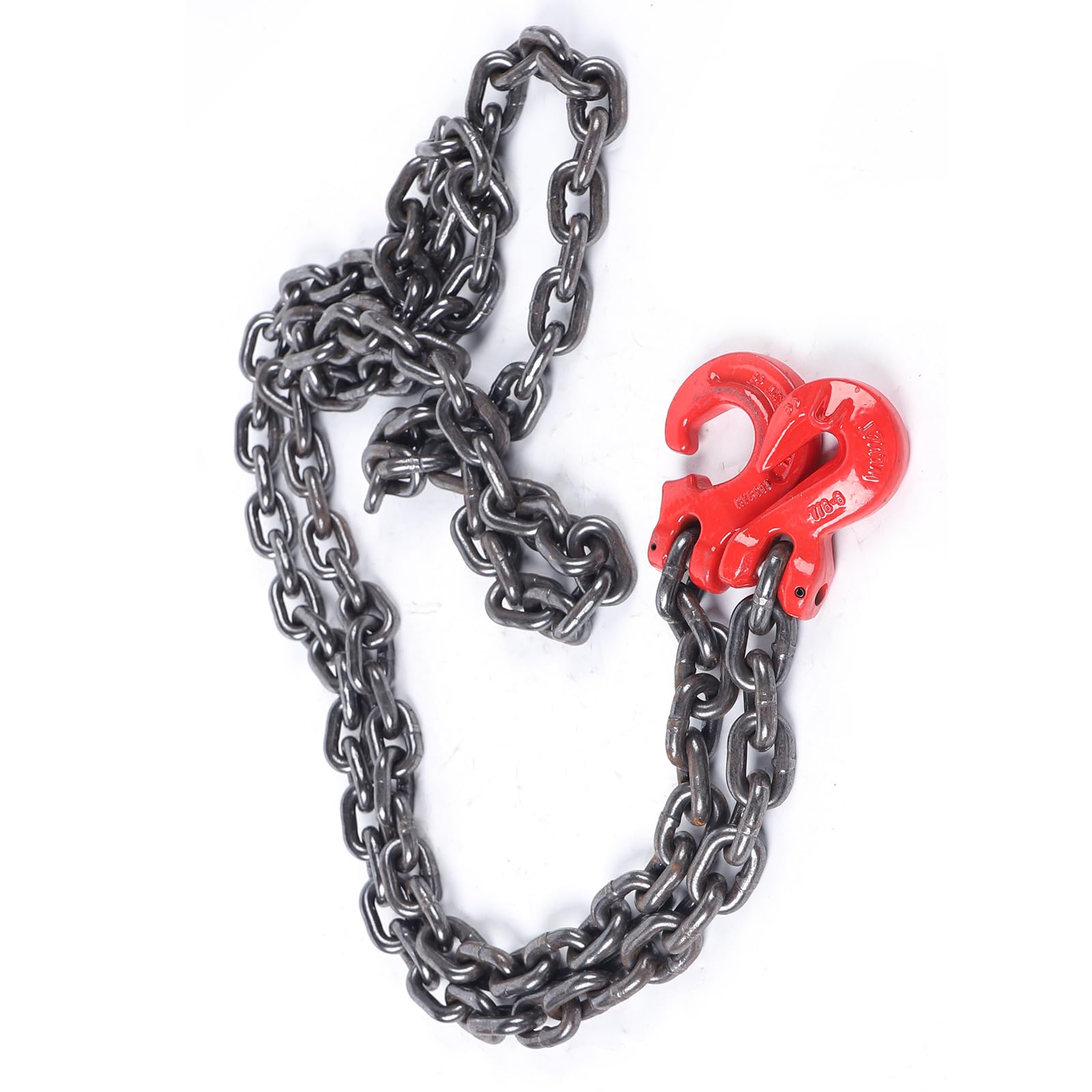 Cadena colgante de acero aleado 8 mm 3 m 1 hilo grúa elevación 2T