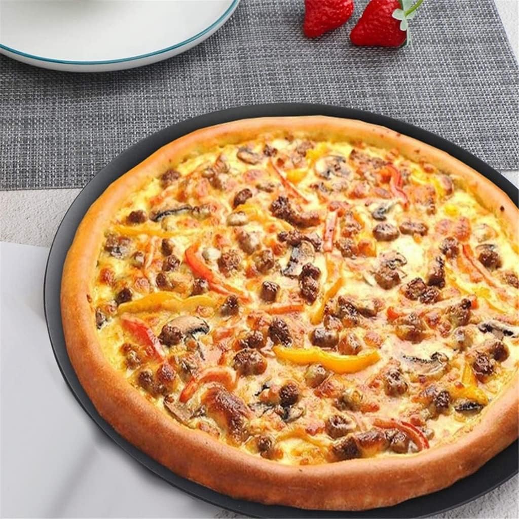 Pizza Crisper Cooking Pan Pizza Tray for Oven Round Perforated Baking Pan Baking Tool Pizza Pan with Holes 9 Inch
