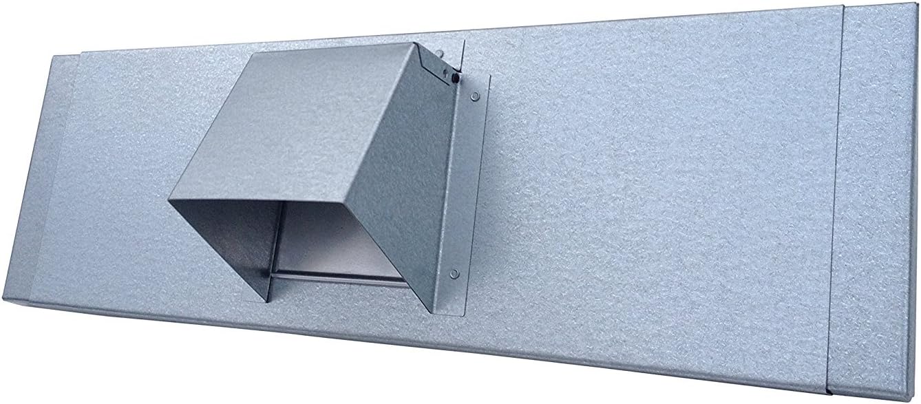 Window Dryer Vent - The Original Window Vent Kit for Clothes Dryers, Adjustable Sliding Metal Dryer Window Vent Exhaust Hood Fits 18-24” Windows, Heavy Duty 4 Inch Dryer Vent Window Kit by Vent Works