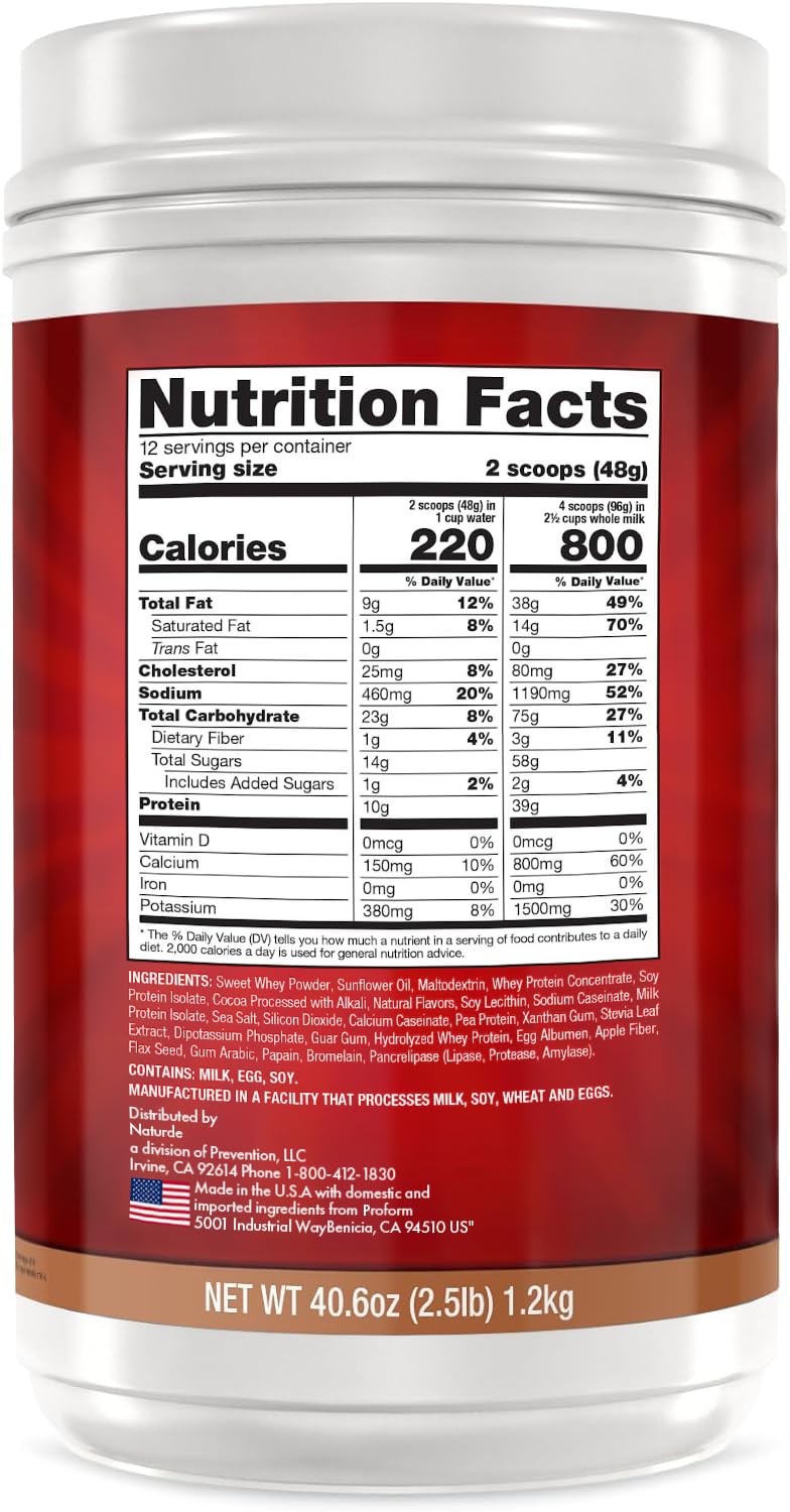 Naturade Weight Gain, White Chocolate, 40.6 Ounce