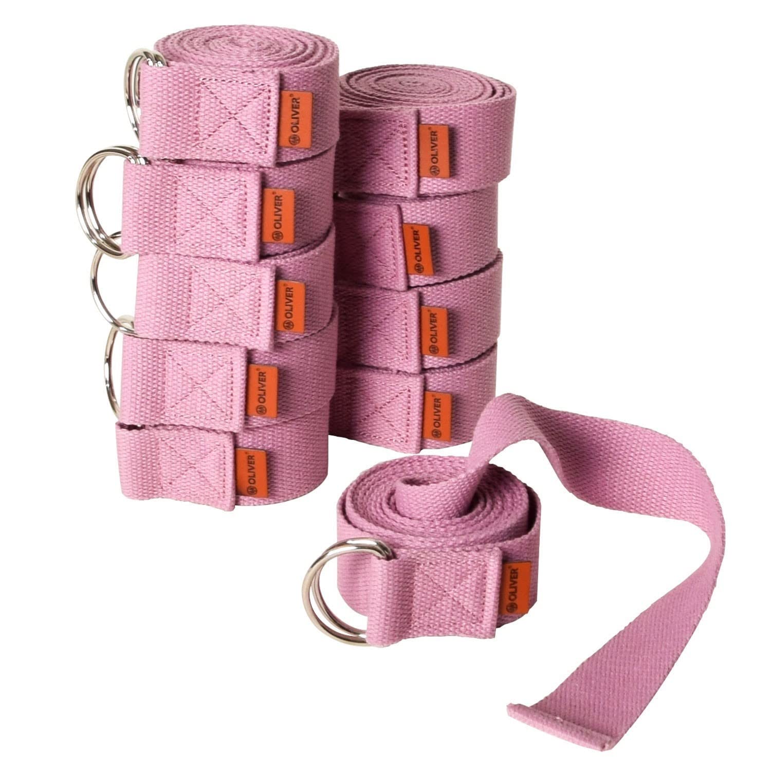 Oliver Yogagurt 250cm Orchidee 10er Paket Yoga Pilates Meditation Entspannung