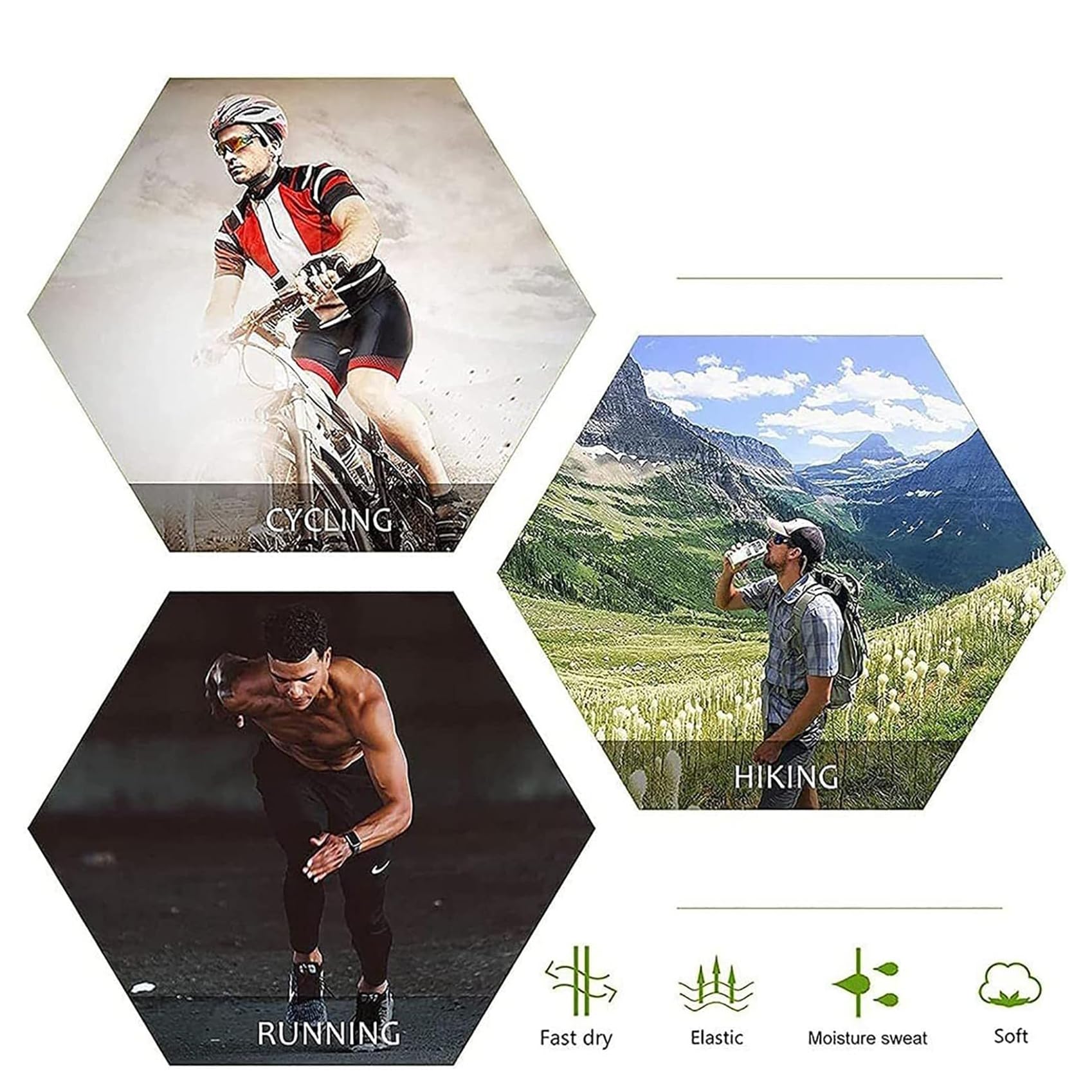 Hombres Mujeres Chaqueta Ciclismo Ultraligera Impermeable A Prueba Viento Jerseys Ciclismo Ligero Transpirable Cortavientos Bicicleta Chaleco Manga Larga Desmontable para MTB,Green-L