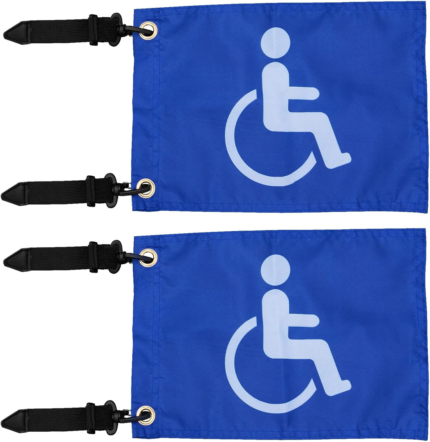 MOTAIN Easy Installation Golf Cart Flag Holder,2 Pack