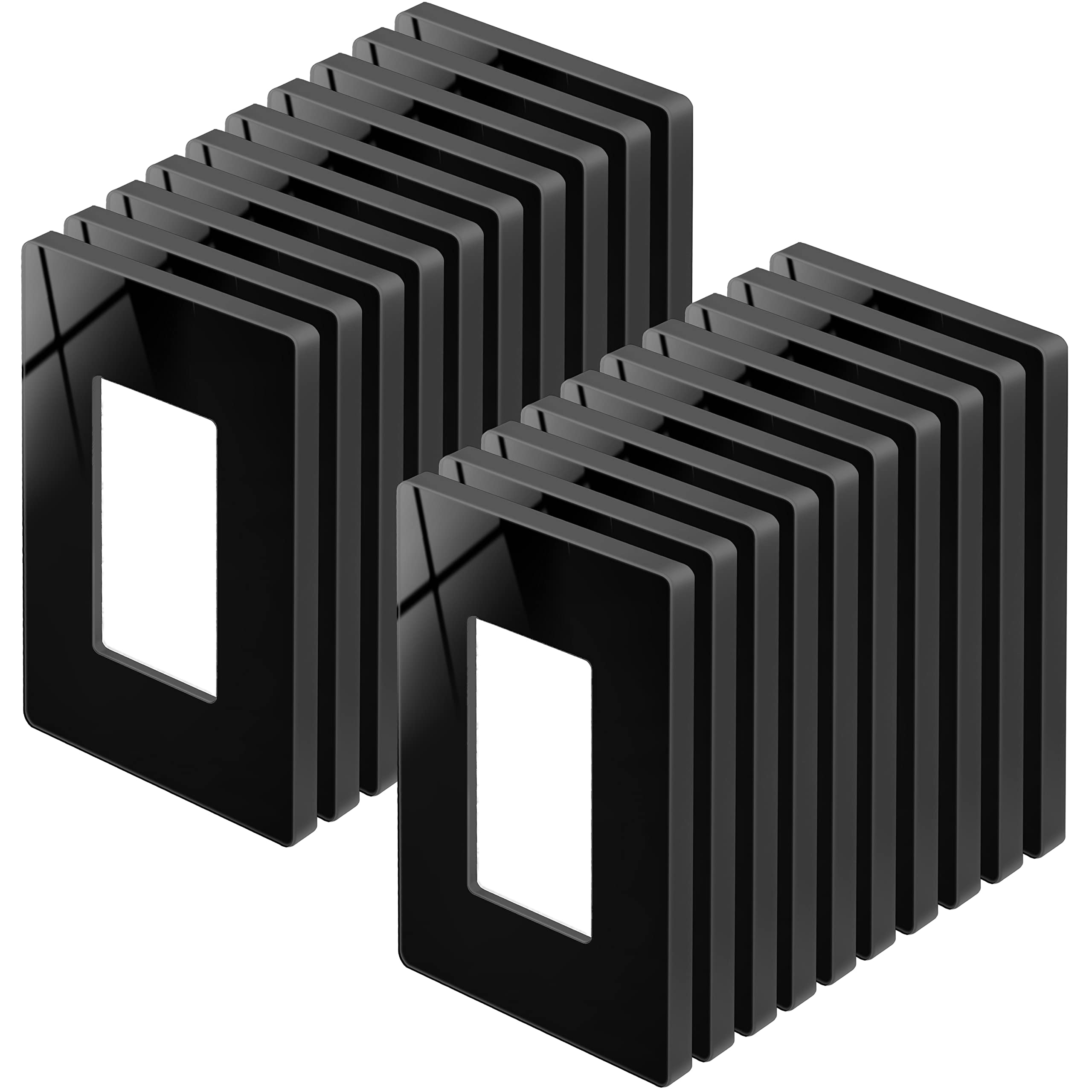 Elegant Screwless Wall Plates - Snow White -14 Elegant Screwless Wall Plates - Snow White -14