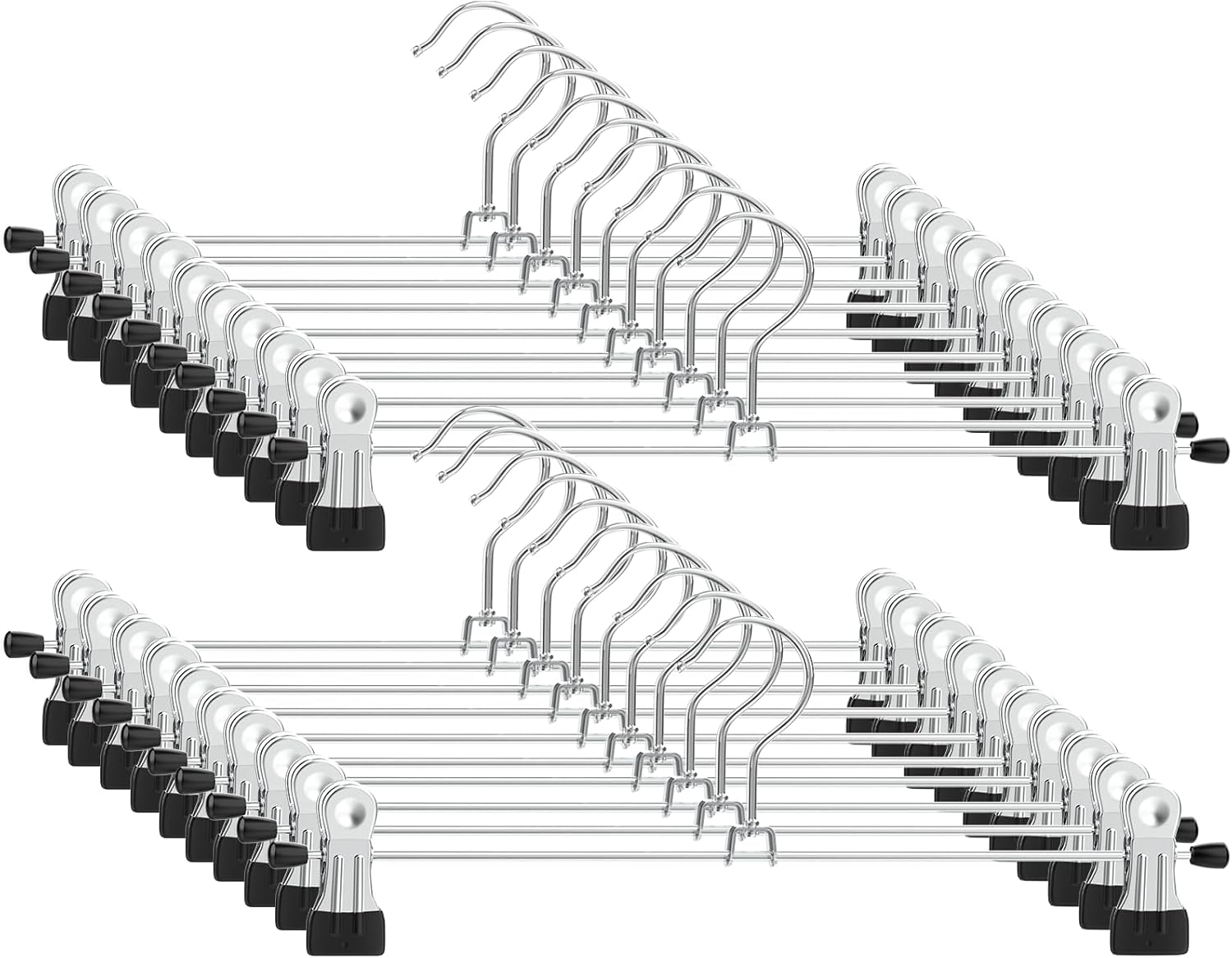 IEOKE Velvet Hangers, 50 Pack, IEOKE Pant Hangers, 12 Pack