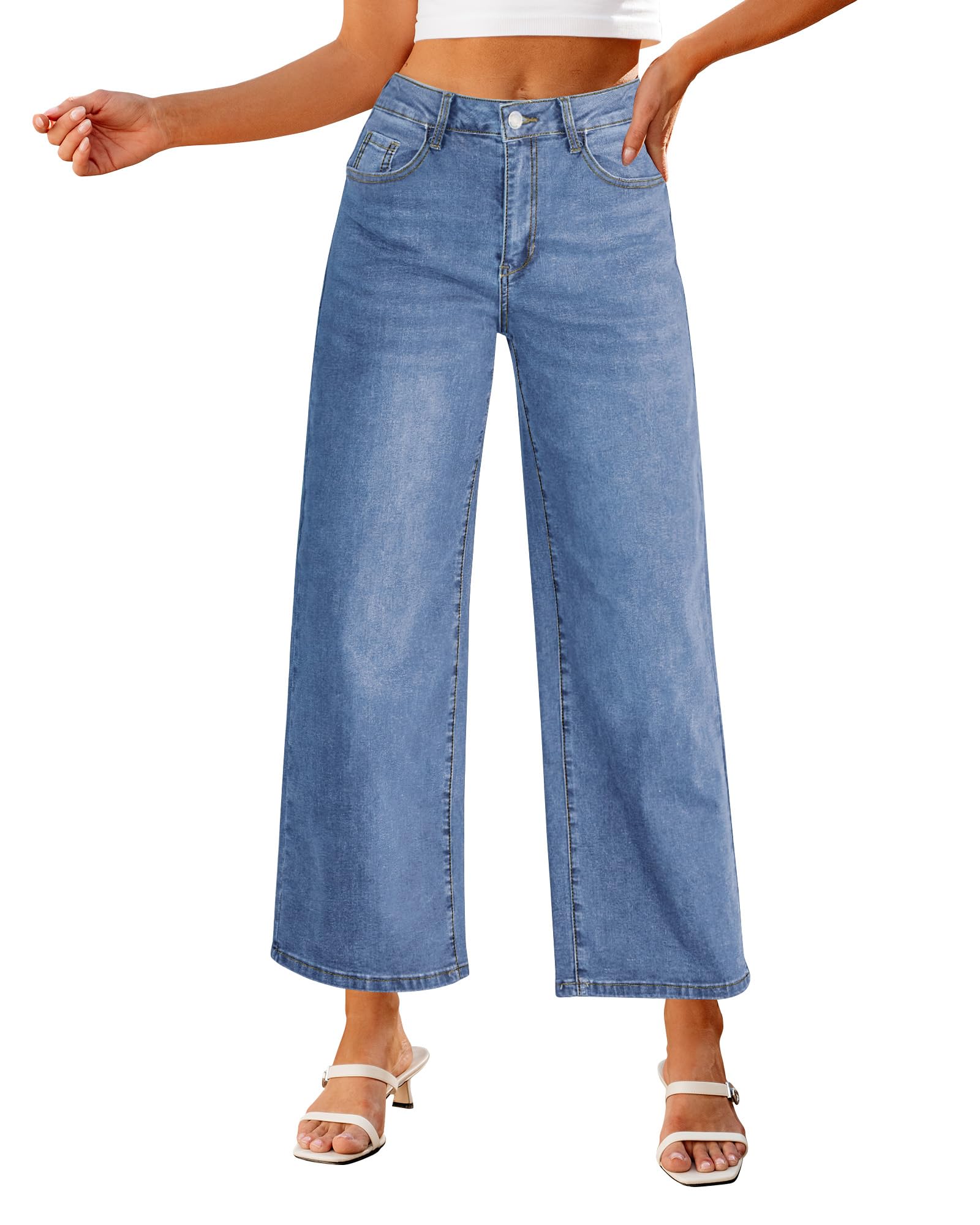 luvamia Wide Leg Jeans