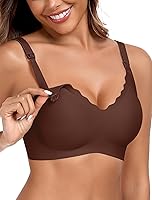 OEAK Wireless Nursing Bra for Breastfeeding - Soft Supportive Maternity Bra, Hands-Free Pumping, Pregnancy Comfort