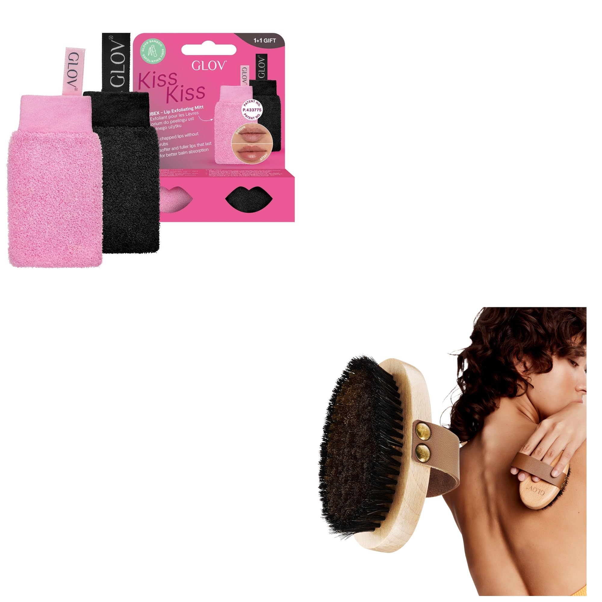 GLOV Bundle Esfoliazione Completo per Pelle Morbida e Liscia