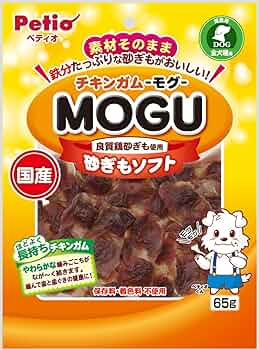 犬のおやつ　★Ｔ ★　チキンガムMOGU Amazon.co.jp: ペティオ (Petio) チキンガムMOGU モグ 砂ぎも