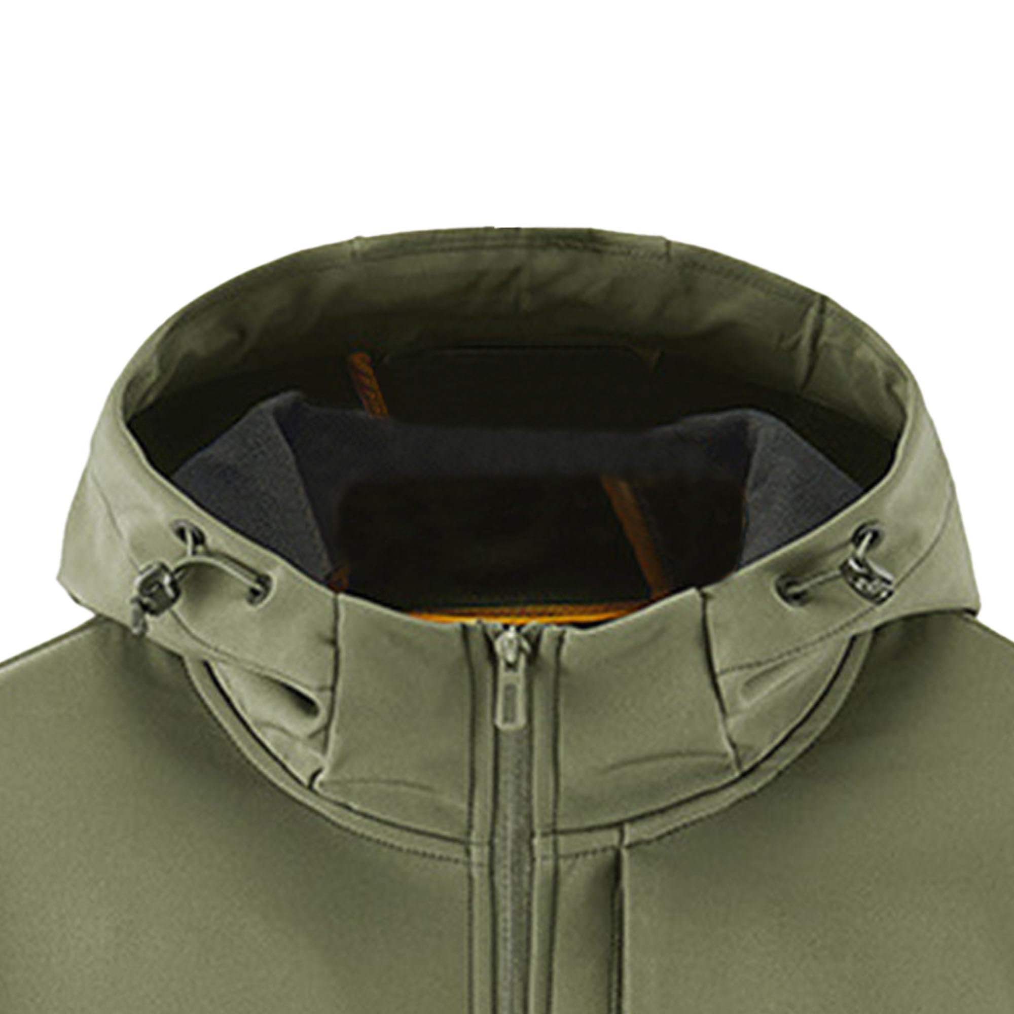 ZDJSWJ Hombres softshell cortavientos al aire libre abrigo polar alpinismo chaqueta ligera forrada chaqueta de lluvia