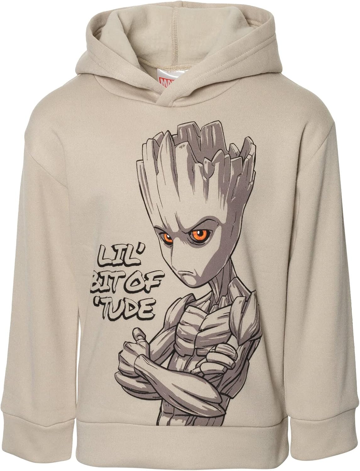 Marvel Guardians of the Galaxy Groot - Sudadera con capucha de forro polar para niños pequeños a niños grandes