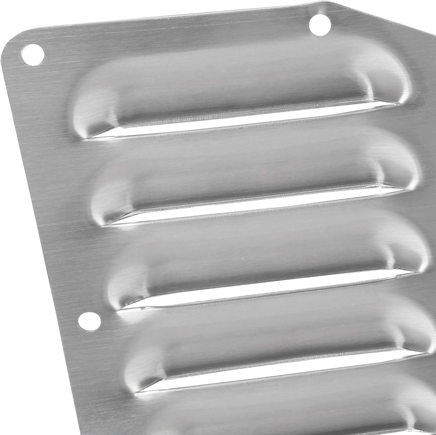 ECOTRIC Aluminum Louver Hood Vent Compatible with 1984-2001 Jeep XJ Cherokee/ 1986-1992 Jeep Comanche Cooling Panels Pair Kit Bolt On