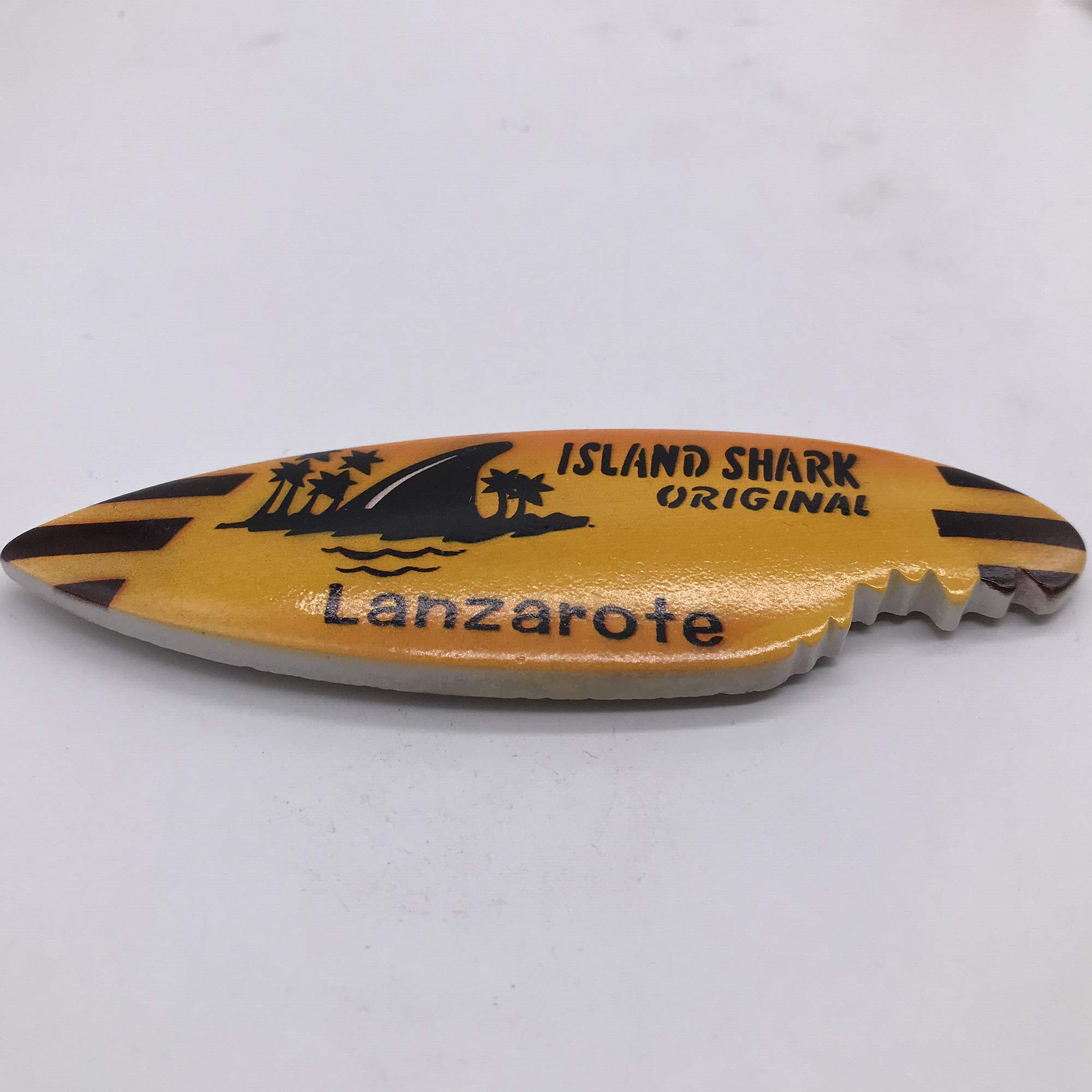 3D Island Shark Lanzarote Espagne Réfrigérateur Réfrigérateur