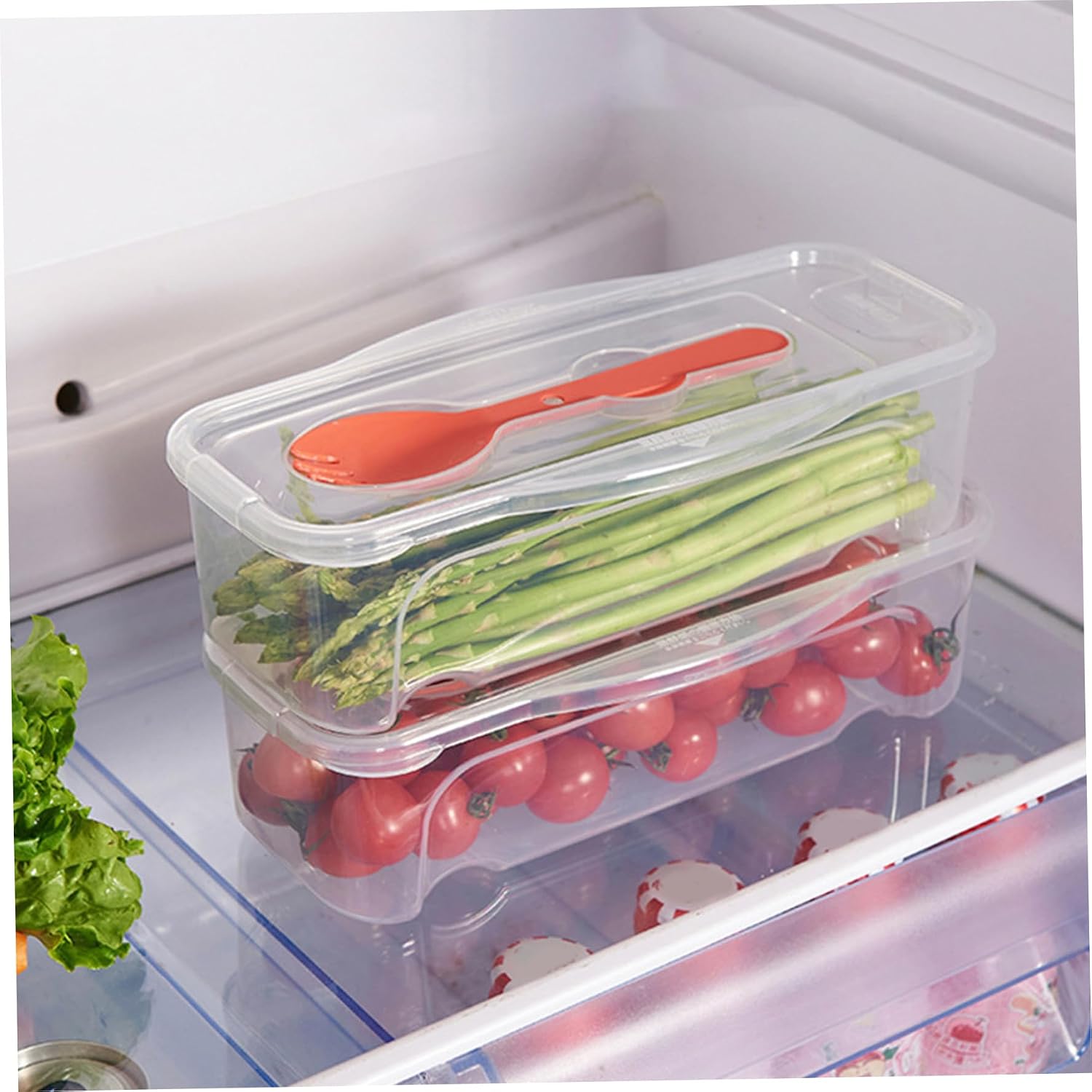 2Pcs Microwave Pasta Cooker, Stackable Microwave Noodle Cooker with Strainer Lid & Fork, for Home Dorm School Office, Pasta