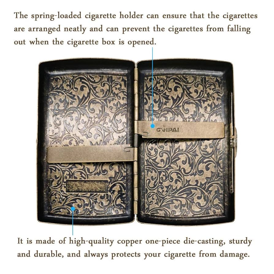 財布・ケース・小物入れ Vintage Cigarette Case 財布・ケース・小物入れ Vintage Cigarette Case Amazon.com