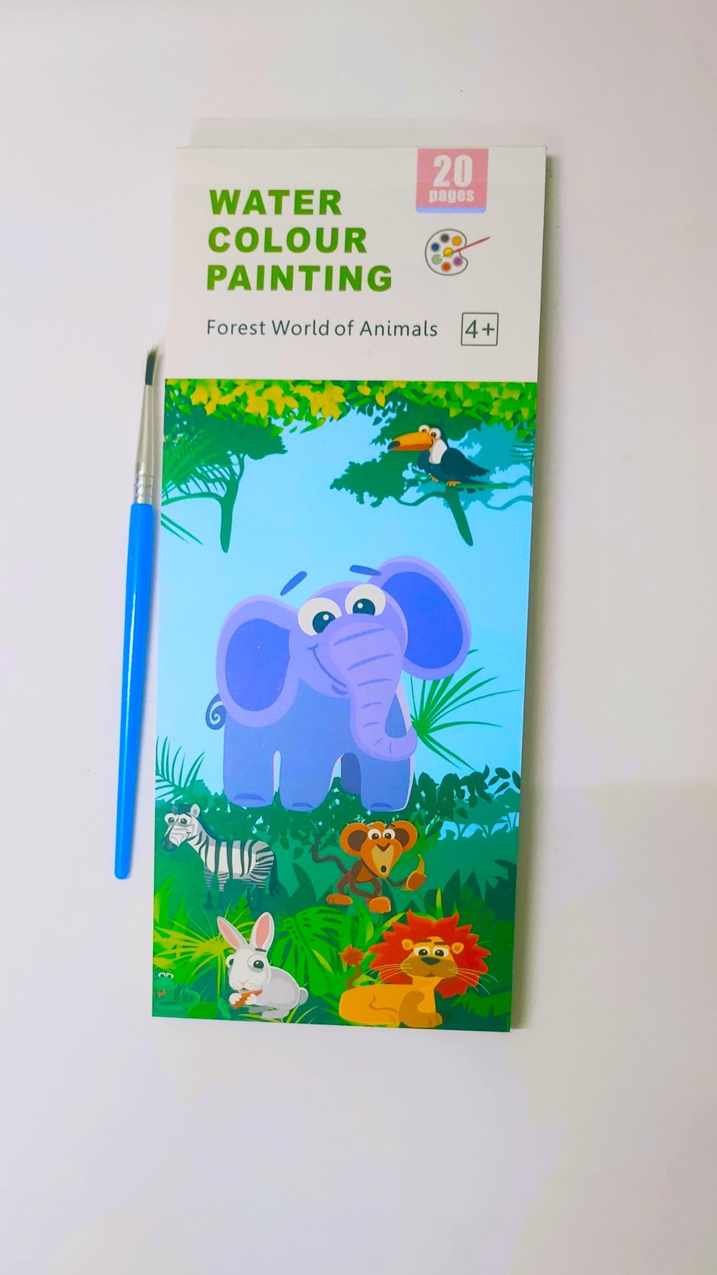 See full amazon price history chart for MarketMax Watercolour Painting Notebook for Kids 20 Pages & 1 Paint Brush - Animals Theme, Birthday Return Gifts for Boys & Girls, Multicolour, 4+ Years MarketMax Watercolour Painting Notebook for Kids 20 Pages & 1 Paint Brush - Animals Theme, Birthday Return Gifts for Boys & Girls, Multicolour, 4+ Years (B0CT63G3XJ) Amazon Price History, Amazon Price Tracker