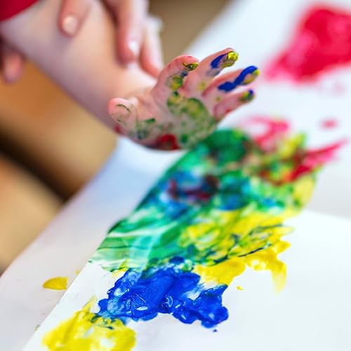 Miniatura 5 de Crayola Pintura lavable para dedos, marrón (16 onzas), pintura para niños pequeños para artes y manualidades, suministros de aula para niños,