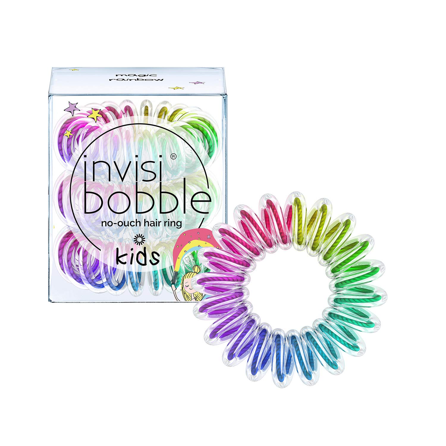 Invisibobble Plastic Spiral Hair Tie, Rainbow (B08DGCXNP8) Amazon Price History, Amazon Price Tracker