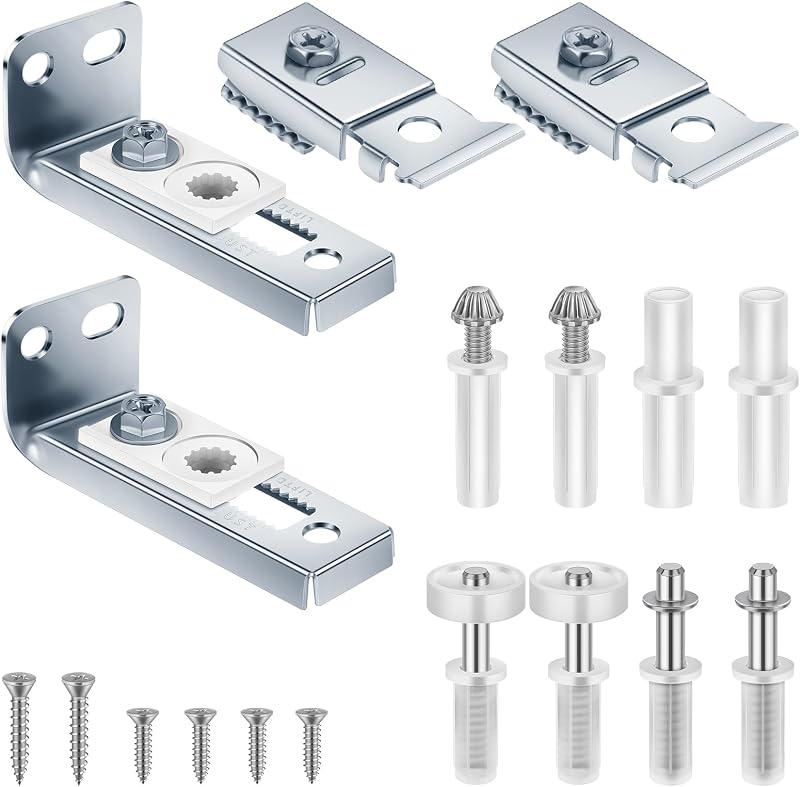 Bifold Door Hardware Kit for Folding Closet Door Repair, 2-Pack