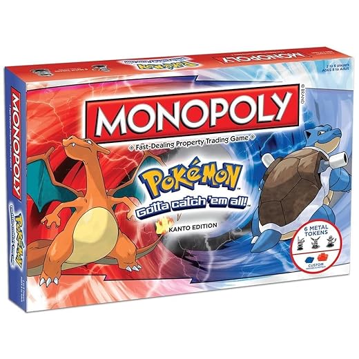 Pokemon Monopoly Board Game 2-6 giocatori