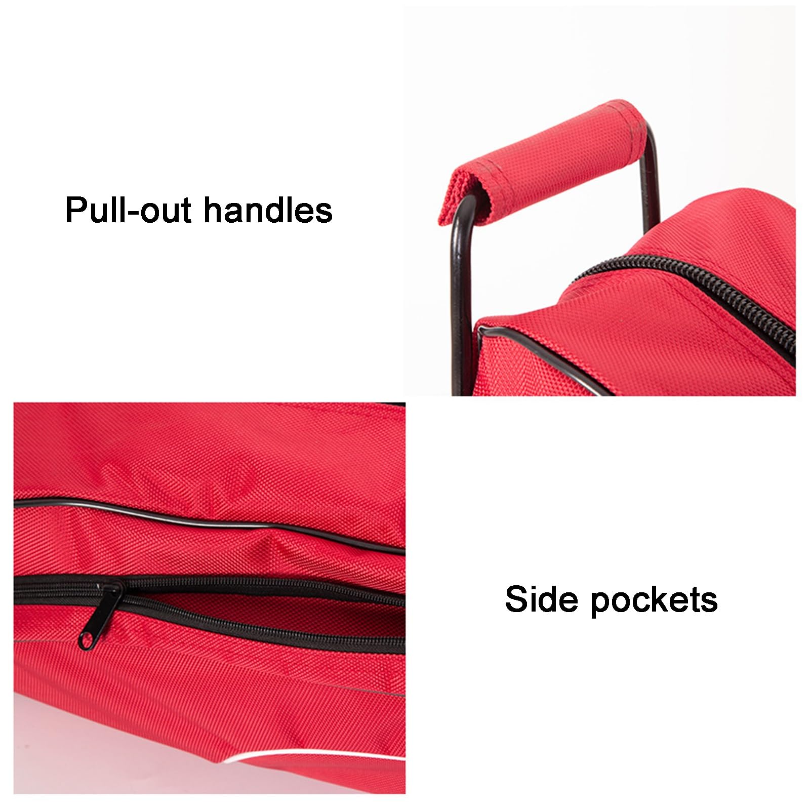 Bolsa Pequeña con Ruedas para Esgrima, Bolsa de Espada para Máscara, Espada y Traje, Equipo de Esgrima, Tela Oxford Impermeable 1680D, Esgrima Bolsa Portátiles Universales(Black)