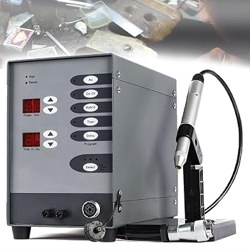 TsoLay Automatic Spot Welding Machine, 50-600A Jewelry Welder Plasma Spot Welder, Automatic Pulse Argon Arc Welding Machine Jewelry Welder, for DIY Jewelry Repair Gold and Hardware Workpiece