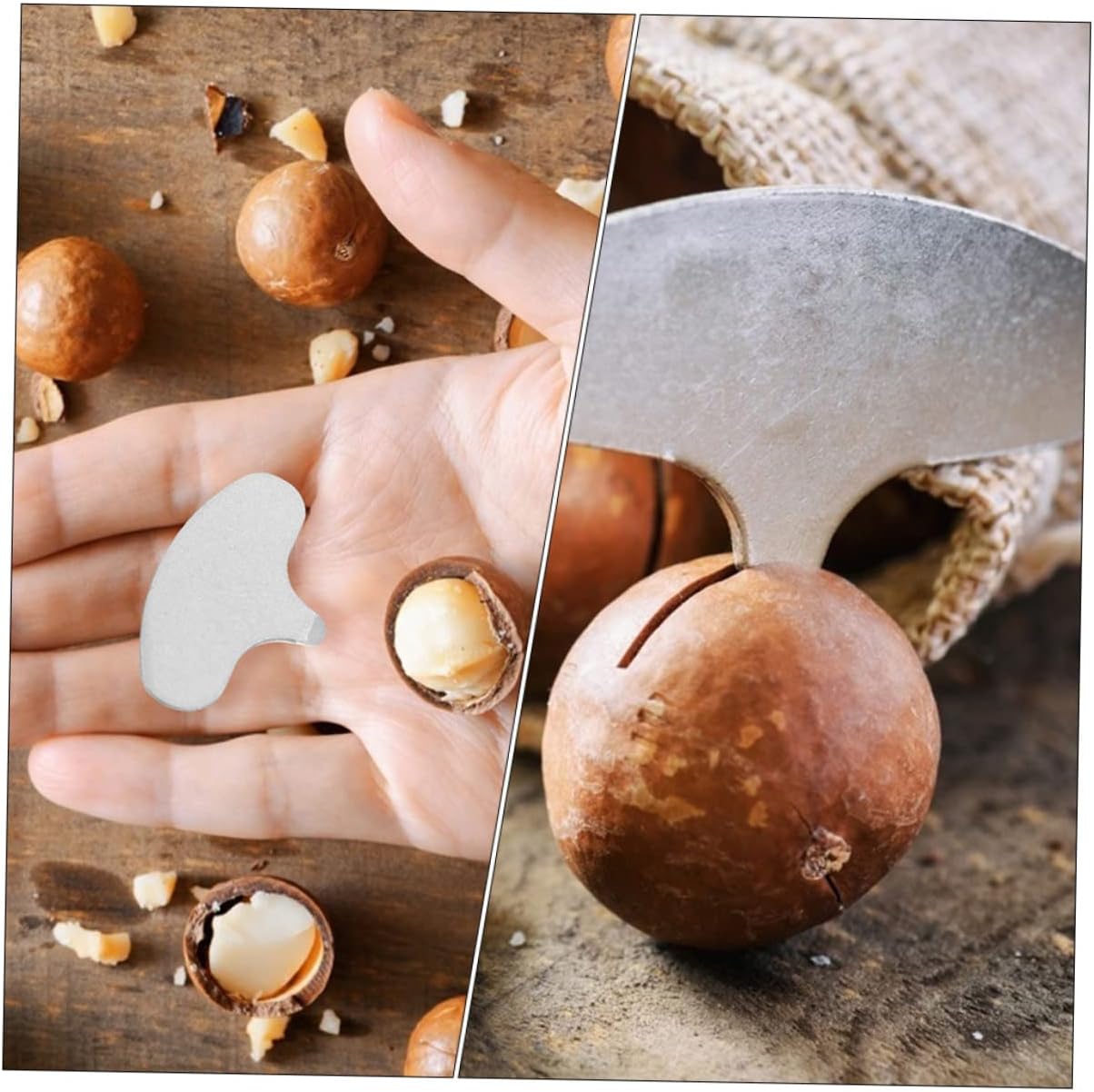 Nut Crackers 100pcs Iron Macadamia and Walnut Shell Opener
