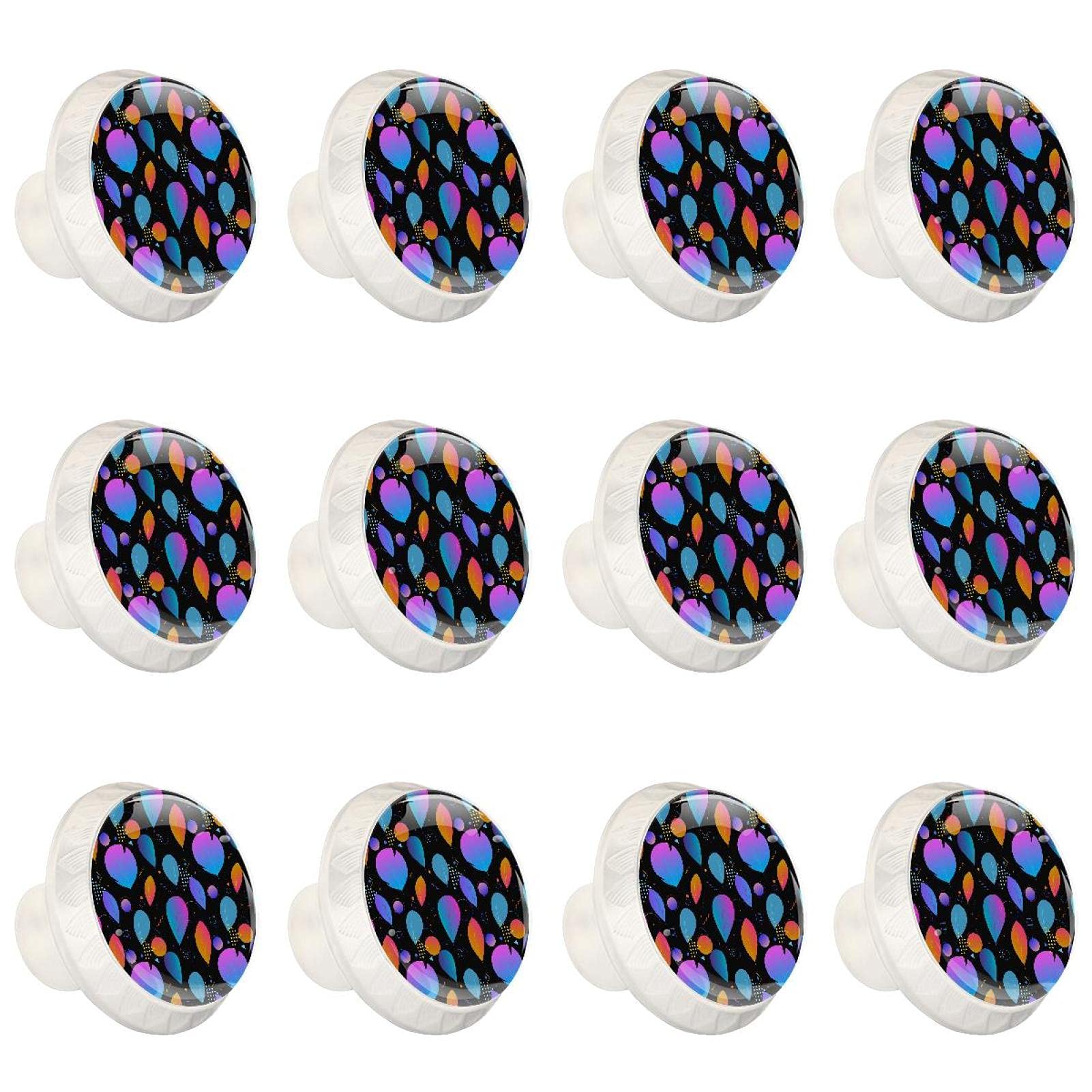 Boutons Décoratifs de Commode au Style Graphique Moderne et Finition Soignée