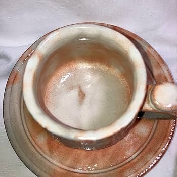 Amazon.co.jp: お萩焼 珈琲カップ＆ソーサー2客セット : ホーム＆キッチン