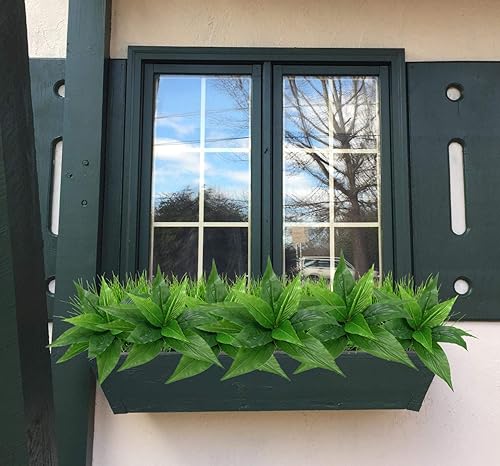 Vista 205 de Decoración de plantas artificiales de diente de león, flores de plástico falsas, arbustos, hierba para interiores y exteriores, hogar, jardín, boda