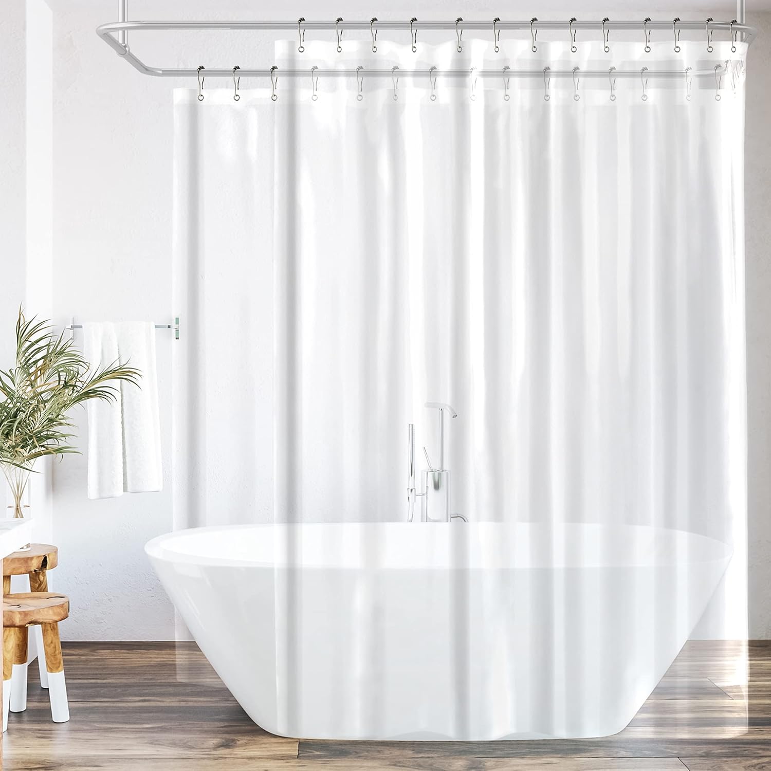 Wrap Around Clawfoot Tub Shower Curtain at Curtis Mrozek blog